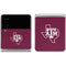 Texas A&M University Black Logo Galaxy Z Flip4 5G Skin